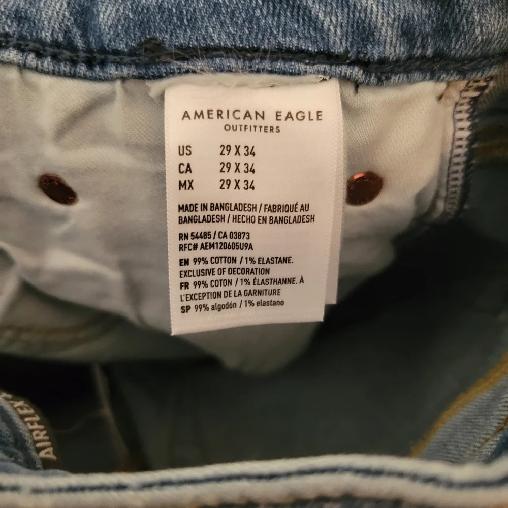 American Eagle Men's Airflex+ Skinny Jeans - Picture 6 of 8